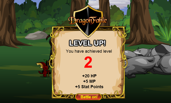 level up browser game rpg salire di livello in browser game fantasy