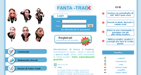 gioco simulazione finanziaria