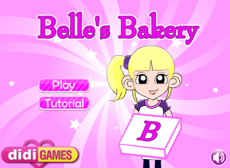 gioco cucina belle's bakery browser game per ragazze