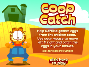 Browser game Garfield gratis