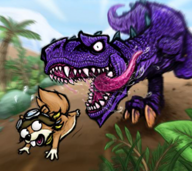 Browser game lancia scoiattolo con fionda