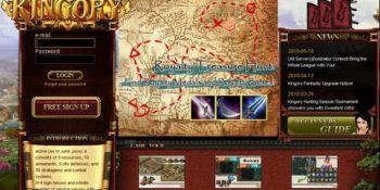 Kingory: browser game di strategia dove sei un Re