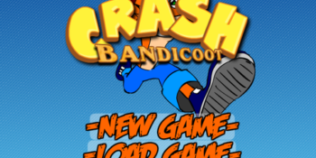 Browser game Crash Bandicoot online gratis