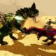 Dino Storm: gioco di ruolo con dinosauri e pistole laser