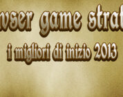 Migliori browser game di strategia di inizio 2013