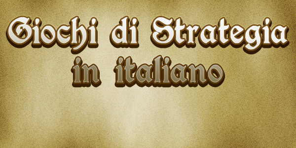 Giochi di strategia in italiano