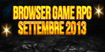 Migliori browser game rpg: settembre 2013