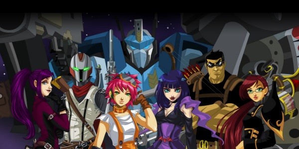 MechQuest: browser game 2D sci-fi RPG in stile anime