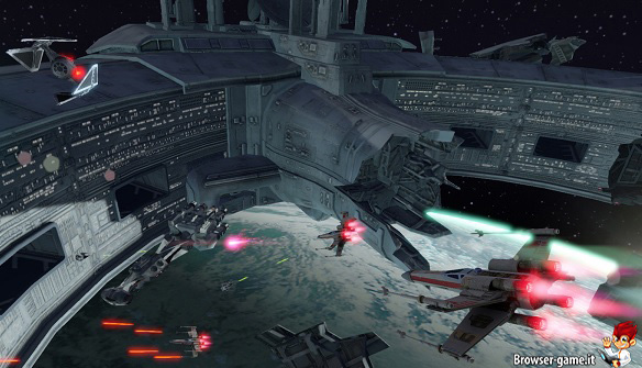Navicelle spaziali Star Wars Attack Squadrons