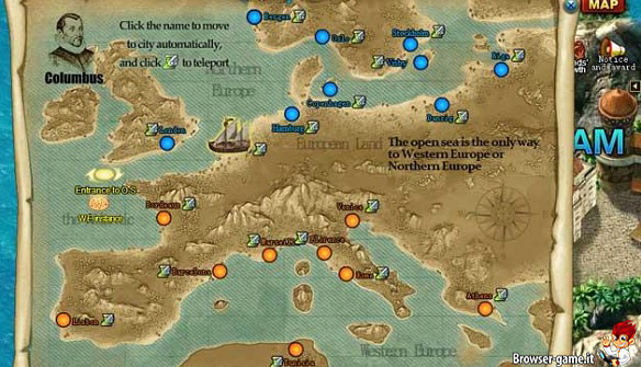 Mappa Grand Voyage