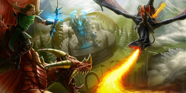 Dragons and Titans: gioco MOBA fantasy con potenti draghi