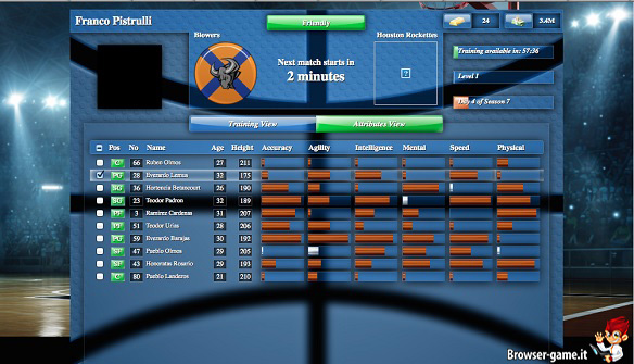 Statistiche giocatori Winning Five