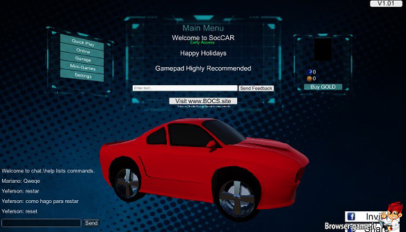 Soccar game