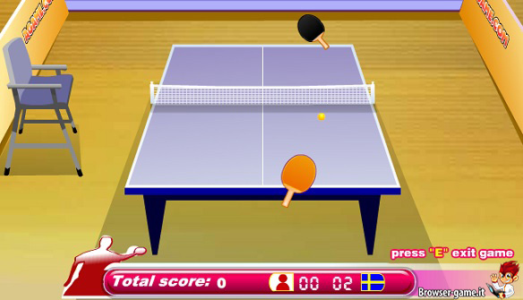 Gameplay Legend of Ping Pong