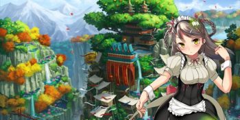 Flower Knight Girl: browser MMORPG manga