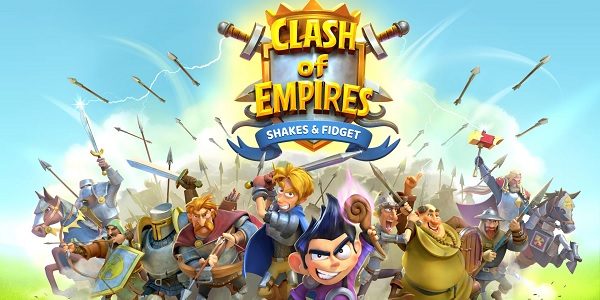 Clash of Empires: nuovo gioco di strategia di Shakes & Fidget